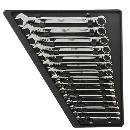 15PC METRIC COMB. SPANNER SET