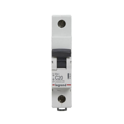 419665Legrandقاطع دارة Legrand RX3 بقوة 20A أحادي القطب منحنى C