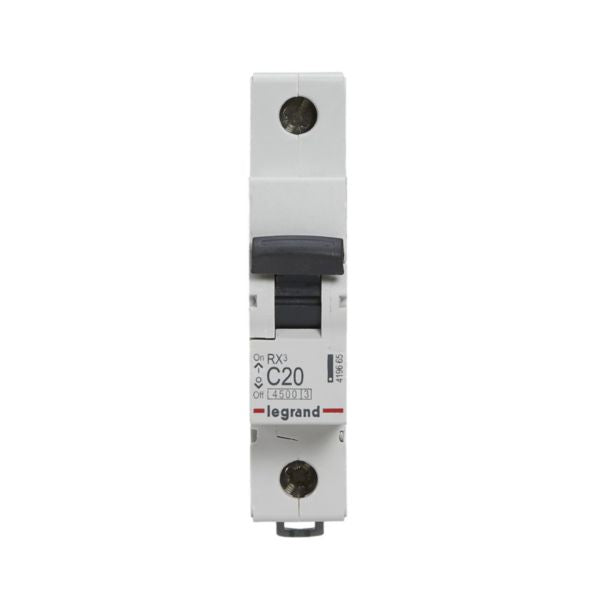 419665Legrandقاطع دارة Legrand RX3 بقوة 20A أحادي القطب منحنى C