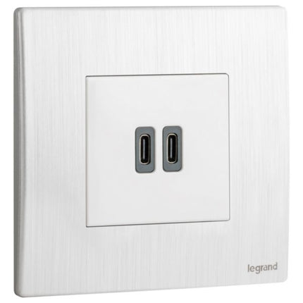 281210BALegrandشاحن USB Mallia Senses بـ 2 وحدات 30W مع تقنية Power Delivery