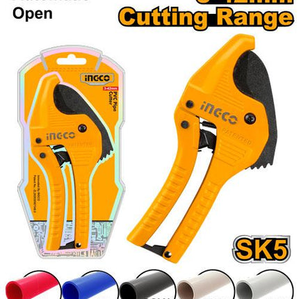 HPCS05428INGCOقاطع أنابيب PVC من INGCO الثقيل SK5 3-42 ملم