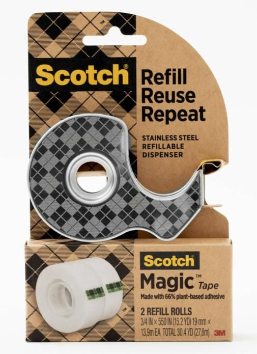 B50056460013Mطقم مشغل Scotch من الفولاذ المقاوم للصدأ مع شريط Magic