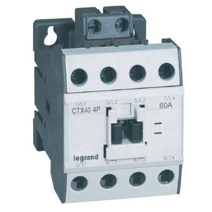 416436Legrandمقبس كهربائي Legrand CTX3 رباعي الأقطاب 60A 230V AC