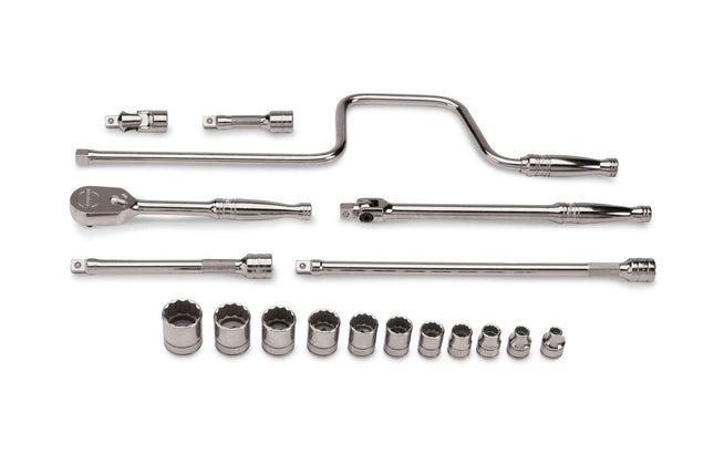 218AFPSnap-Onمجموعة مقبس خدمة عامة 18 قطعة 3/8"