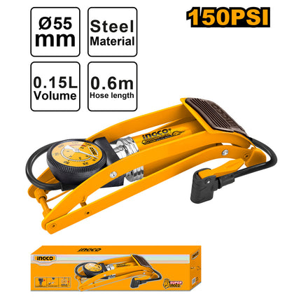MPP5511INGCOمضخة قدم إنجكو اسطوانة فولاذية دواسة مطاطية MPP5511