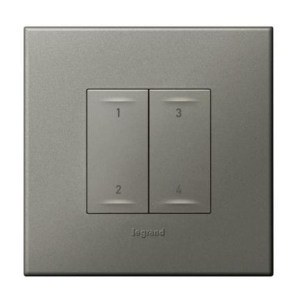 574441Legrandأرتيور مع نيتاتمو تحكم لاسلكي بدون بطارية 4 مشاهد مغنيسيوم