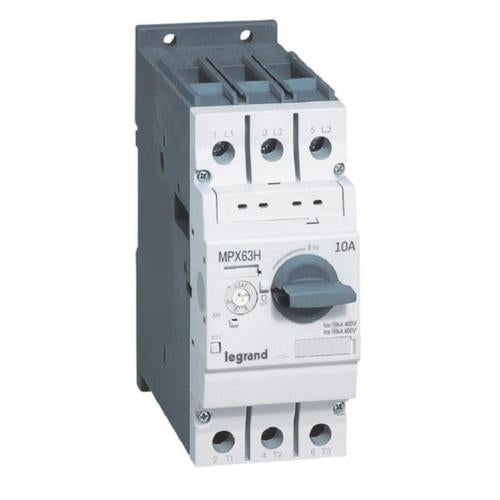 417360Legrandقاطع حماية محركات Legrand MPX3 63H بقدرة 6-10A و 100kA