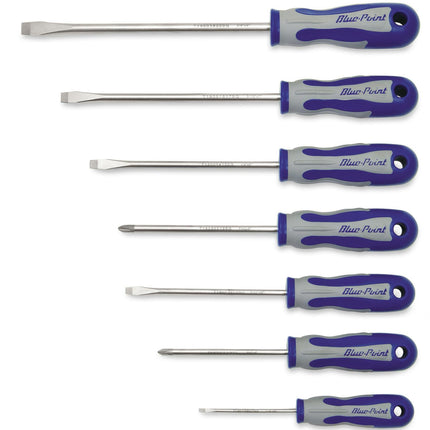 BSGDX70Snap-Onمجموعة مفكات براغي 7 قطع بلو بوينت