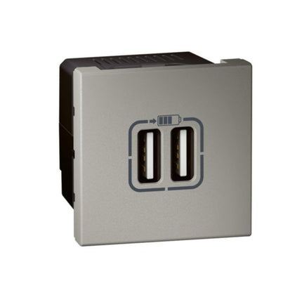 572578Legrandأرتيور - مزود الطاقة USB - مقابس USB مزدوجة - 5 فولت - 1500 مللي أمبير