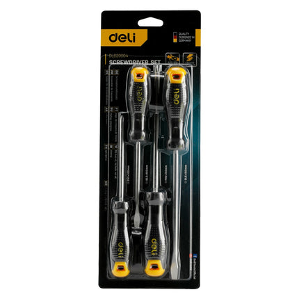 Deli 4-Piece Screwdriver Set | EDL620004