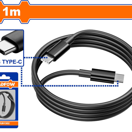 WUB1502Wadfow كابل USB Type-C إلى Type-C