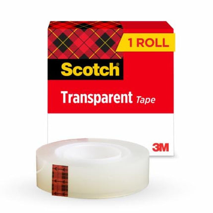 B50056670093Mلفات شريط Scotch الشفاف قابلة للتعبئة الوضوح المكتبي