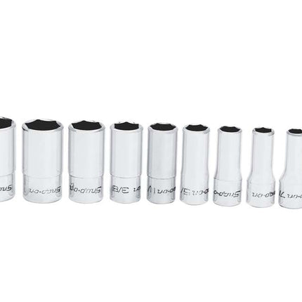 110TMSYSnap-Onمجموعة مقابس 10 قطع 1/4 بوصة من سناب أون