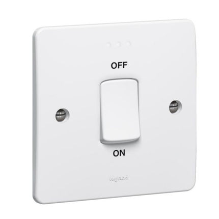 730023Legrandمفتاح سينرجي ثنائي القطب 45A 250V مؤشر LED أبيض