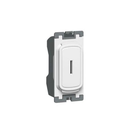 735423Legrandمفتاح Synergy ثنائي القطب بمفتاح شبكي 20AX 250V أبيض
