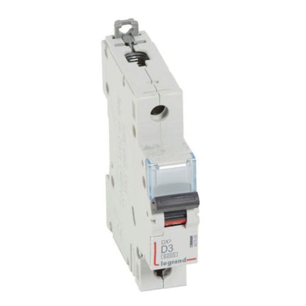 407965Legrandقاطع دائرة Legrand MCB DX3 6000A أحادي القطب 3A منحنى D