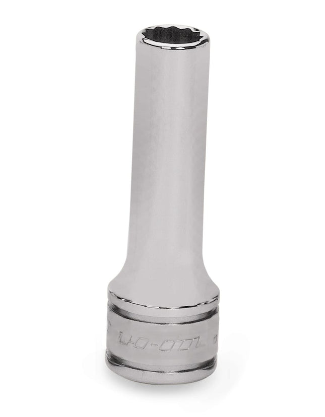 SF251Snap-Onمقبس Flank Drive® عميق بـ 3/8" بـ 12 نقطة SAE 25/32" كروم