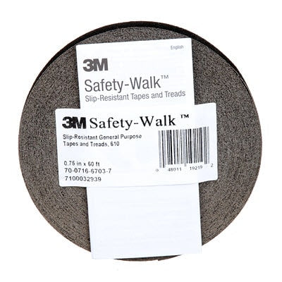 500480111921973Mشريط 3M Safety-Walk المقاوم للانزلاق متعدد الاستخدامات 610 أسود