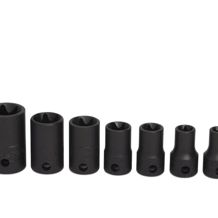 207IMFLESnap-Onمجموعة مآخذ تأثير سطحية TORX من Snap-on 7 قطع