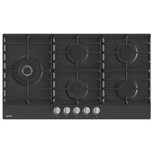 gorenje,GW951MB,Gas hob, 90 cm, black, 5 burners