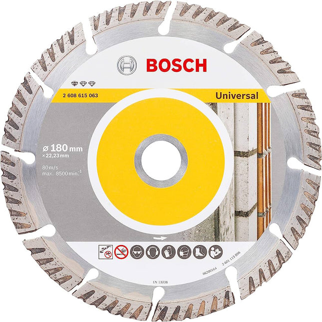 Bosch Tools,2608615064,Diamond Cutting disc - Standard for Universal | 180x22.23mm -10pcs