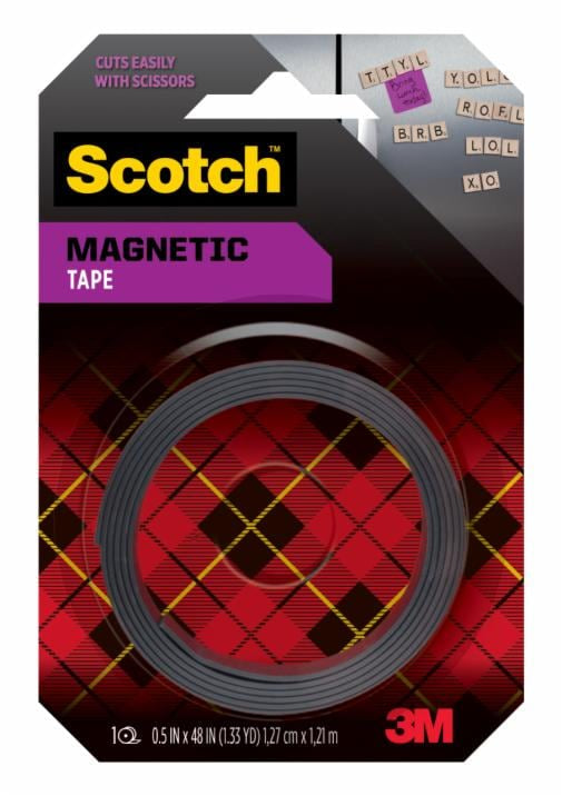 000763087269663Mشريط ماغنيتي Scotch قابل لإعادة التموضع بطول 4 أقدام