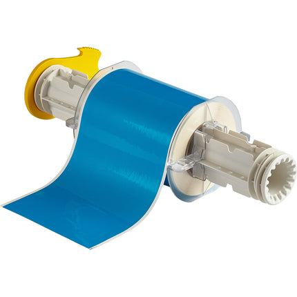 BBP85 Series Label Polyimide Light Blue 4 in W x 50 ft L