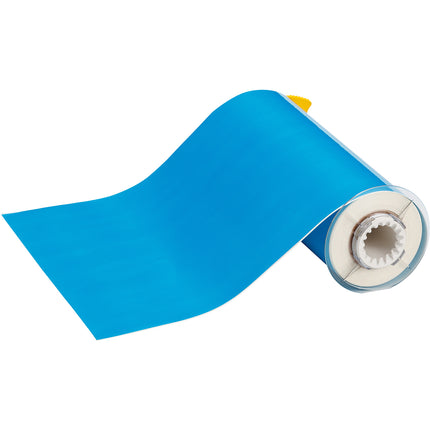 BBP85 Series Label Vinyl Light Blue 10 in W x 50 ft L