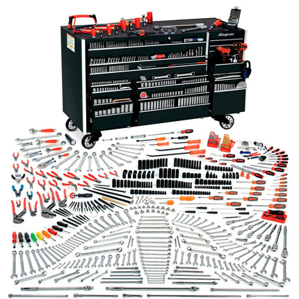 FMTKHUGEBAYBMSnap-Onخزانة أسطوانية فليت برو ماستر سوداء