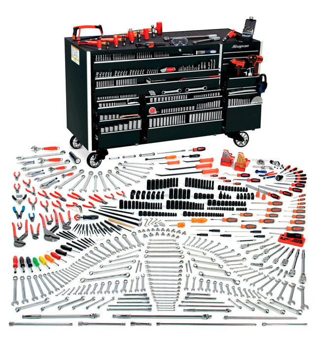 FMTKHUGEBAYBMSnap-Onخزانة أسطوانية فليت برو ماستر سوداء
