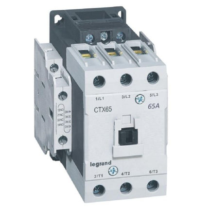 416176Legrandمقبس التلامس الثلاثي Legrand CTX³ بقوة 65A AC-3 بتوصيل برغي