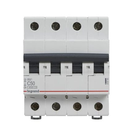 419746Legrandقاطع دائرة Legrand RX3 ثنائي القطب 50A منحنى C