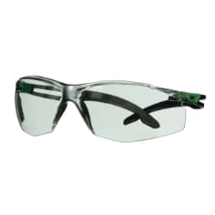 71002392043Mنظارات 3M SecureFit 500 Series SF517AF-GRN الواقية أسود أخضر