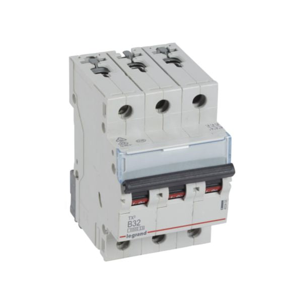 403405Legrandقاطع دائرة Legrand MCB TX3 6000A ثلاثي الأقطاب 32A منحنى B