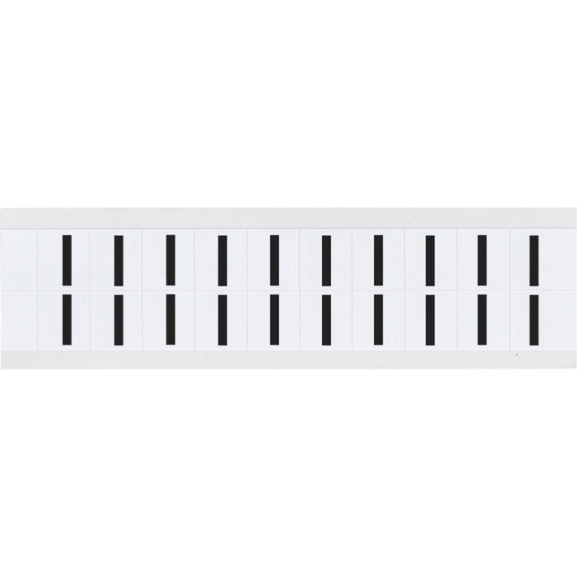 9712 Series Number and Letter Labels