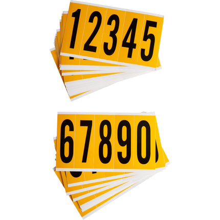 1560 Series Number and Letter Labels