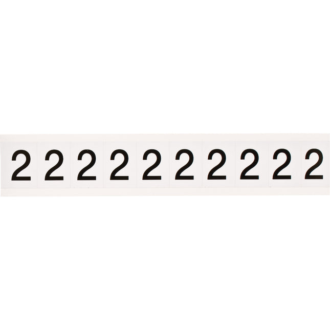 9713 Series Number and Letter Labels