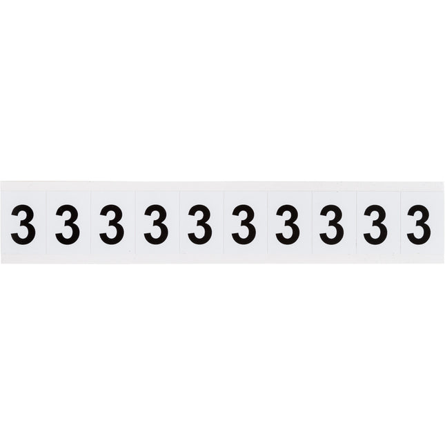 9713 Series Number and Letter Labels