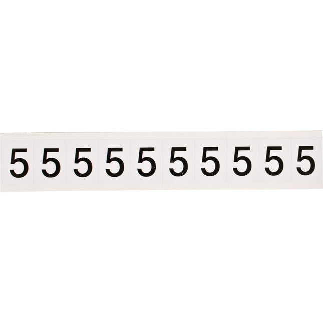 9713 Series Number and Letter Labels