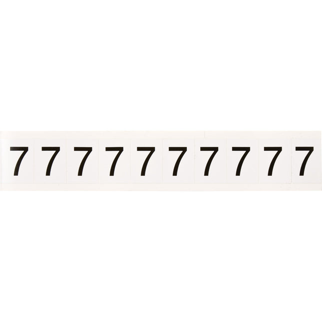 9713 Series Number and Letter Labels