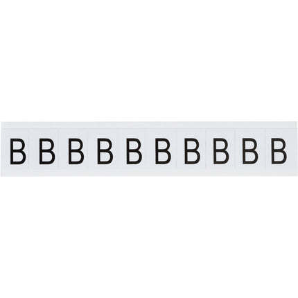 9713 Series Number and Letter Labels