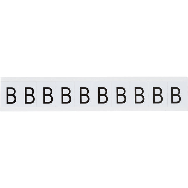 9713 Series Number and Letter Labels