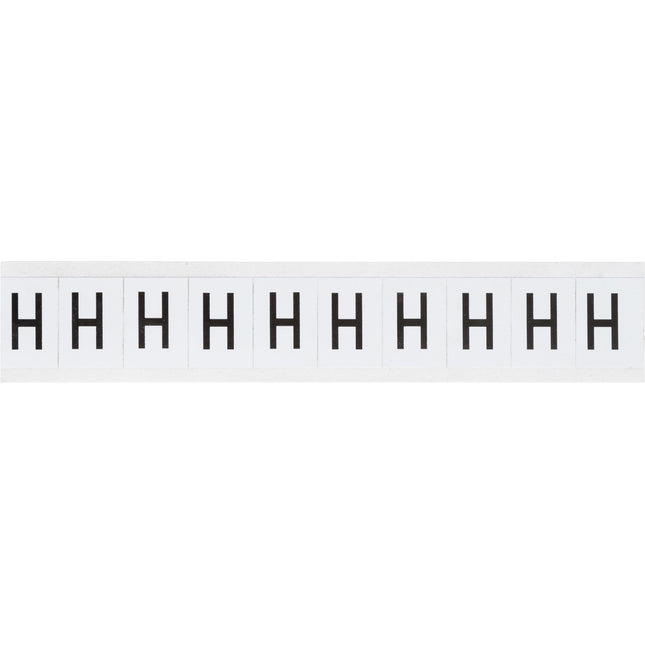 9713 Series Number and Letter Labels