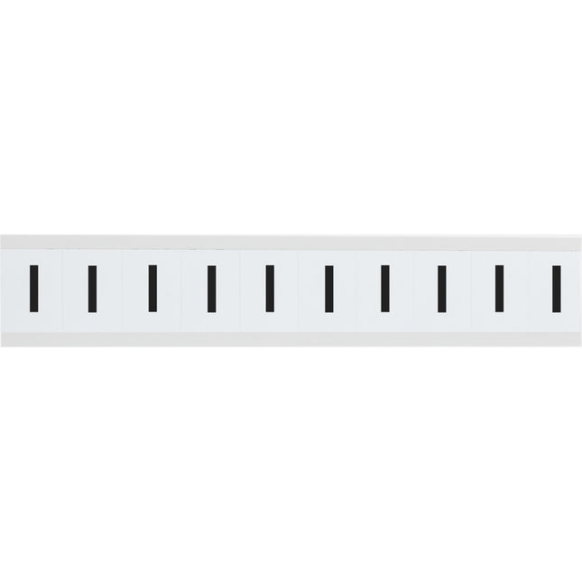9713 Series Number and Letter Labels