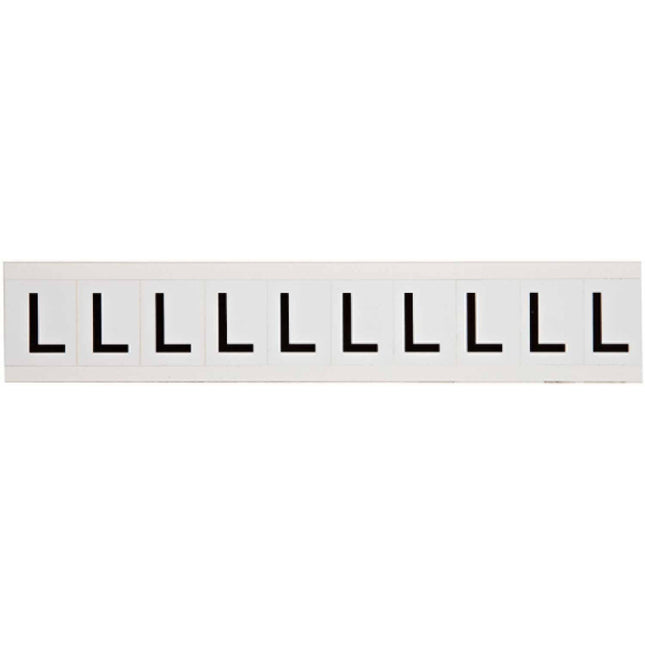 9713 Series Number and Letter Labels