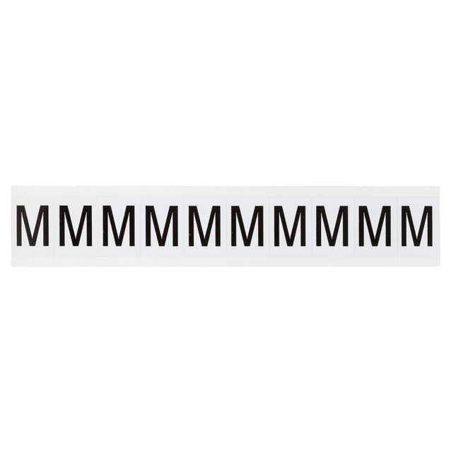 9713 Series Number and Letter Labels