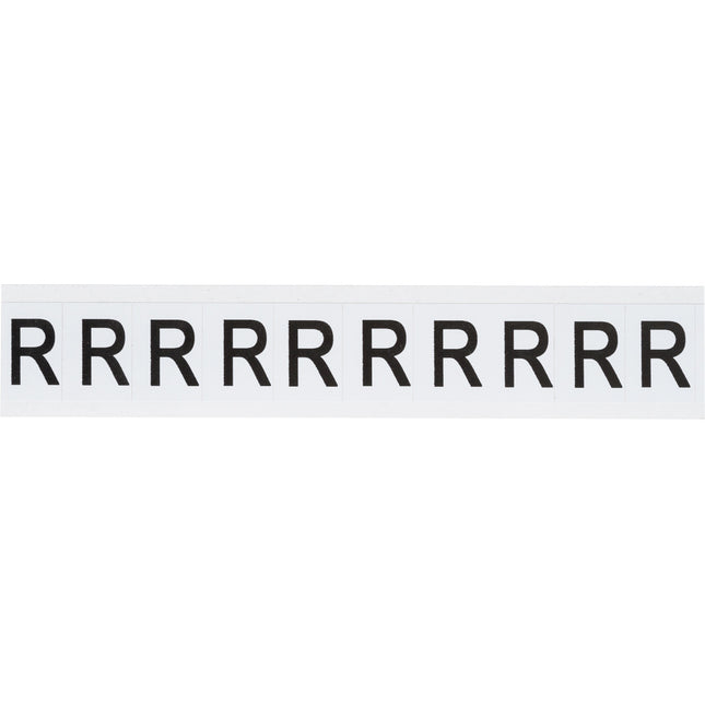 9713 Series Number and Letter Labels