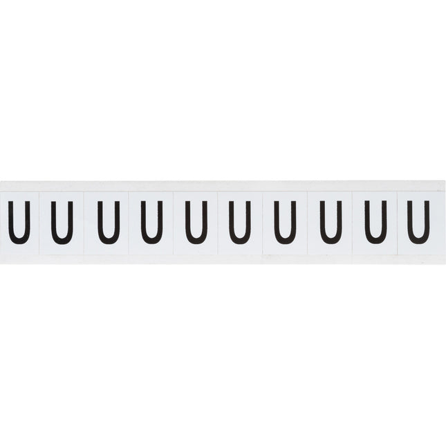 9713 Series Number and Letter Labels