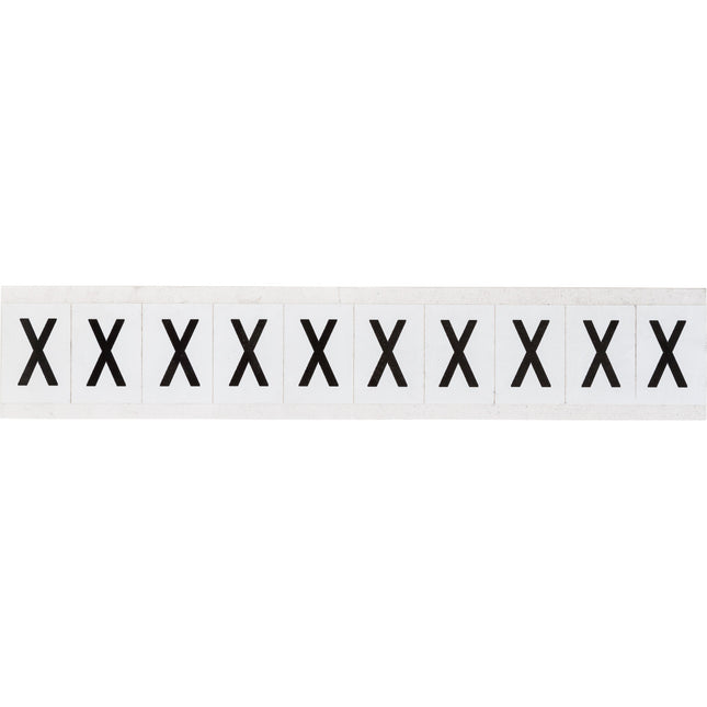 9713 Series Number and Letter Labels