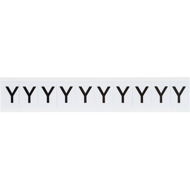 9713 Series Number and Letter Labels